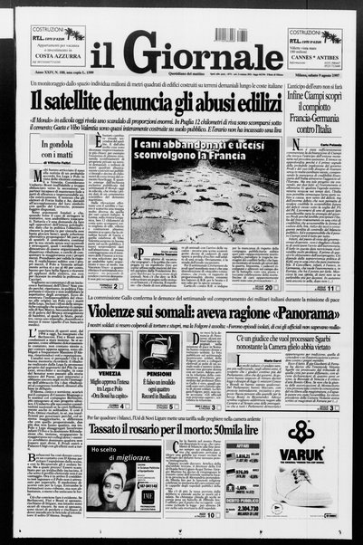 Il giornale : quotidiano del mattino